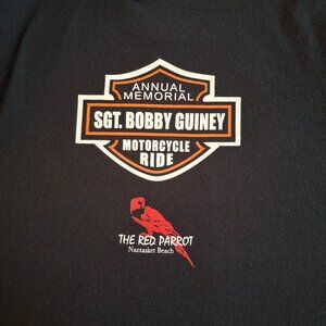 T Shirt Motorcycle Ride Annual Memorial Boston Police Sgt Bobby Guiney Size XL